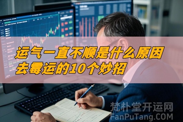 人的运气一直不顺是什么原因，去霉运的10个妙招